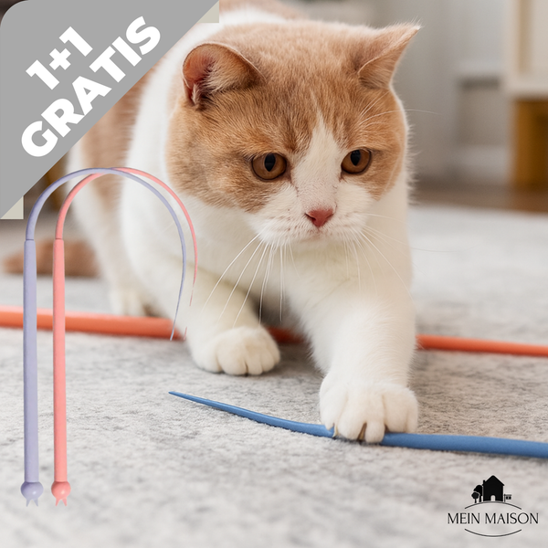 1+1 GRATIS | PawJoy – Die Katzenangel, die Instinkte weckt!