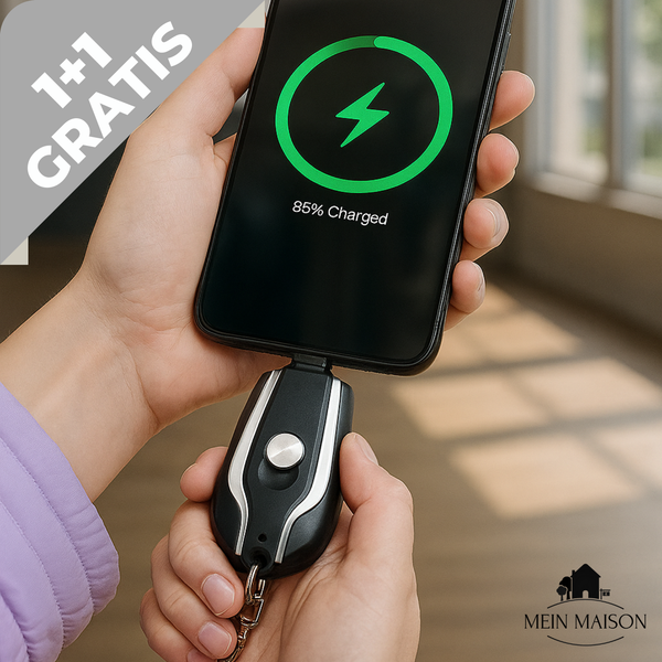 1+1 GRATIS | PowerMini – Energie to go, immer griffbereit