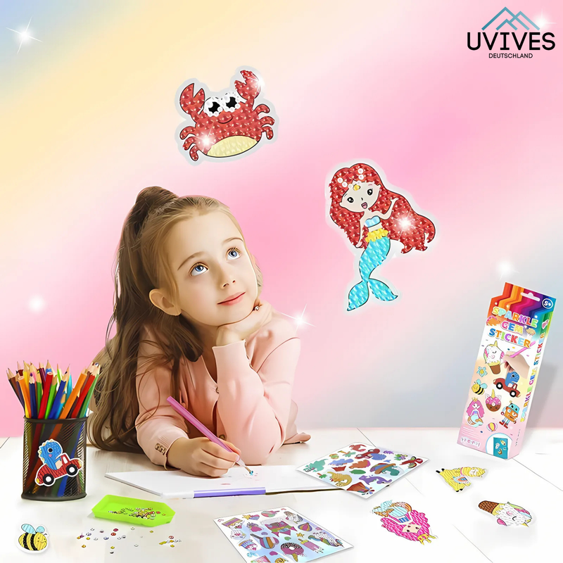 SparkCraft™ – Magisches Diamant-Malset für Kinder