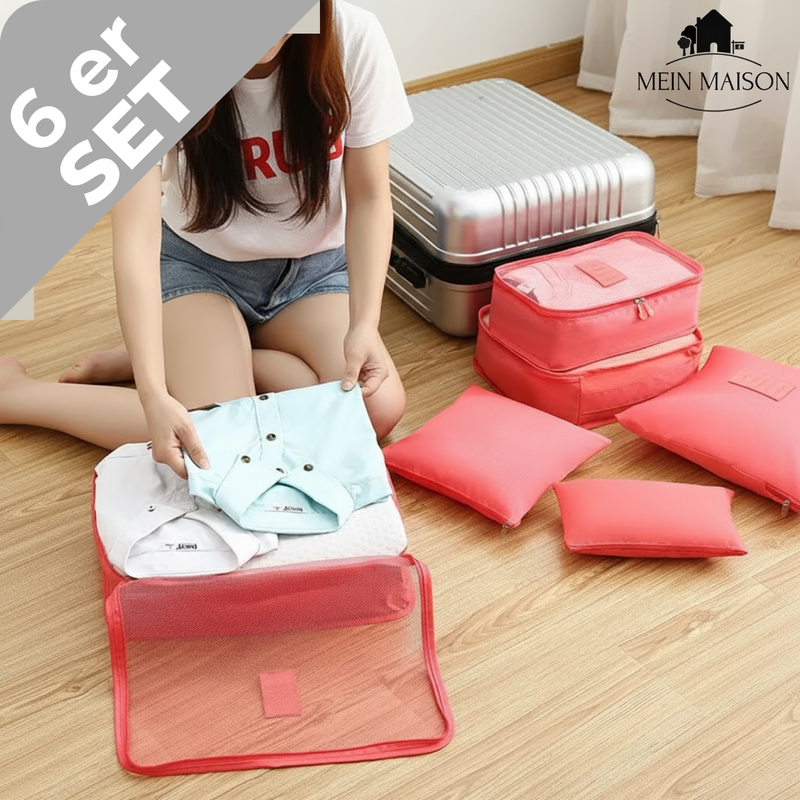 TravelOrganizer – Koffer auf, Chaos aus! (6er set)