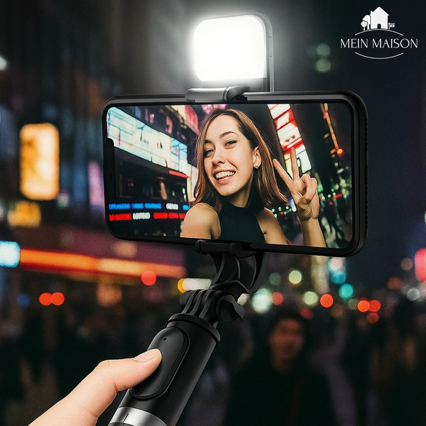 SnapPro – Dein 6-in-1 Bluetooth-Selfie-Stick für perfekte Aufnahmen