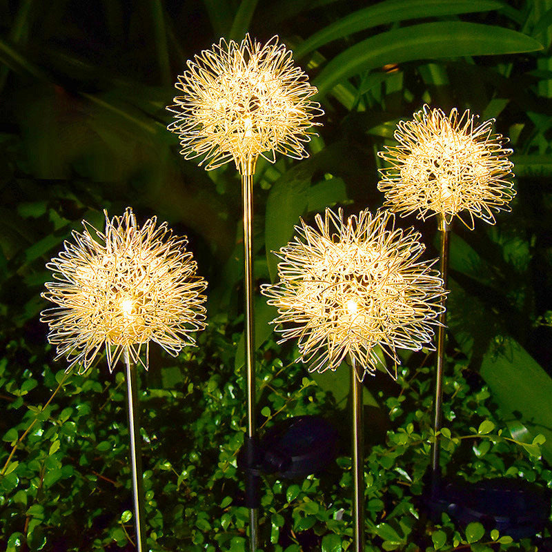 DandeLight - Wasserdichte Solar-Gartenleuchte im Pusteblumen-Design