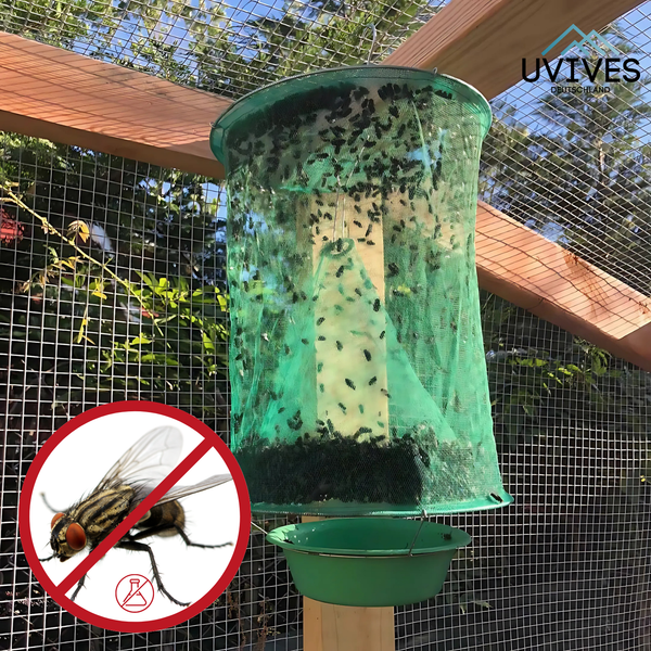FlyCage – Schluss mit Fliegen in Garten und Haus