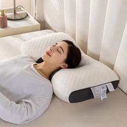 Orthopädisches Nackenkissen OrthoRest | Ergonomische Kontur | Memory-Schaum | Atmungsaktiv