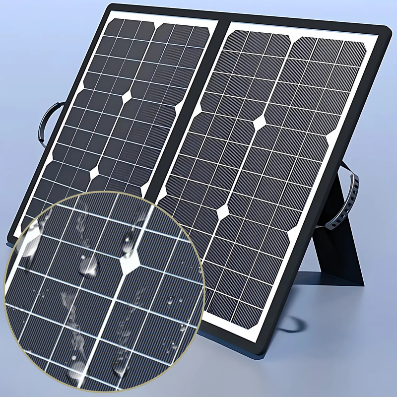 SolaraX 1000W Faltbares Solarpanel Kit | Komplettset mit MPPT & USB/Type-C | Für Camping, Auto, Boot & Caravan