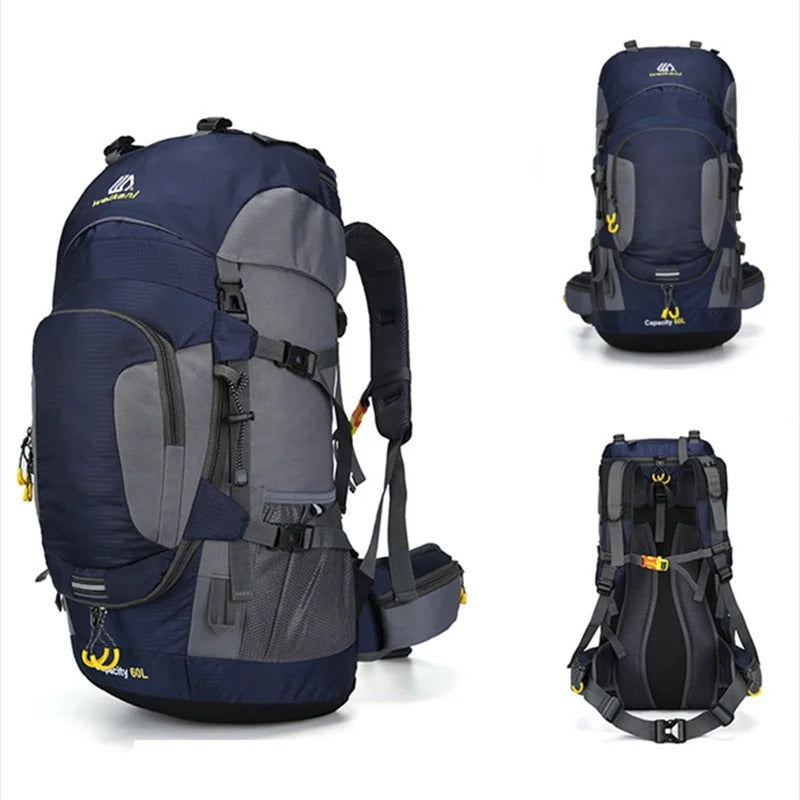 Outdoor Rucksack DryHike 60L | Wasserdicht & Robust | Ergonomisch Tragesystem | Für Wandern & Camping