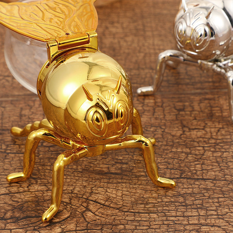 LuxeBee – Eleganter Honigtopf mit markantem Design