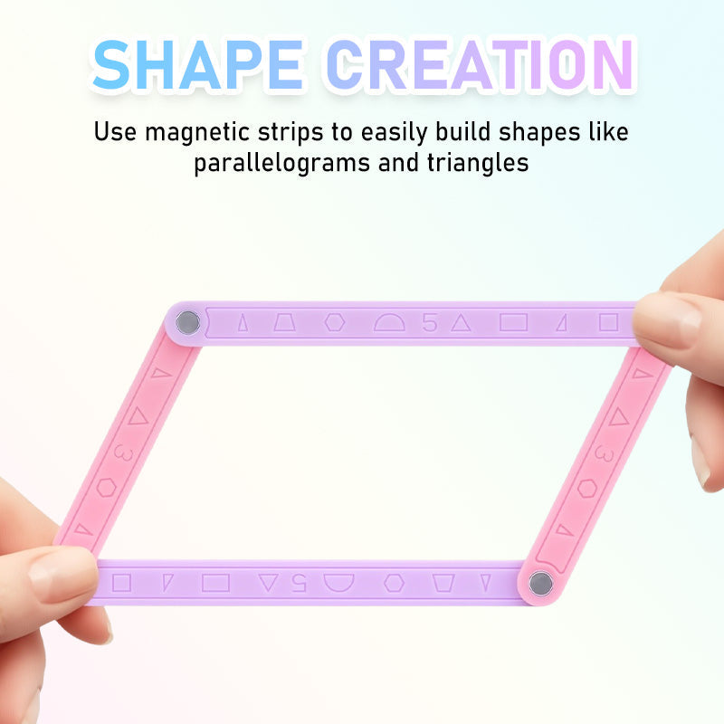 MagneForm – Das intelligente magnetische Geometrie-Set für visuelle Bildung