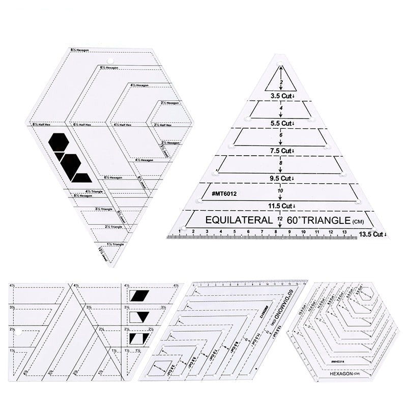 ClearQuilt – Präzises Messen und Schneiden für makellose Patchwork-Ergebnisse