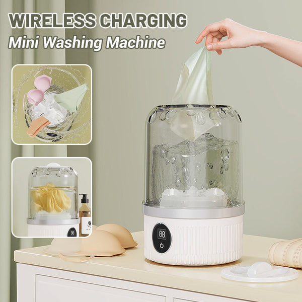 WashyGo Pro – Tragbare kabellose Mini-Waschmaschine für den Einsatz überall!