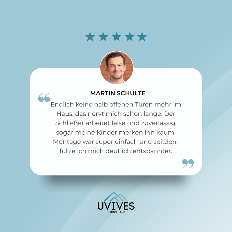 SafeClose – Die Tür, die sich automatisch schließt!
