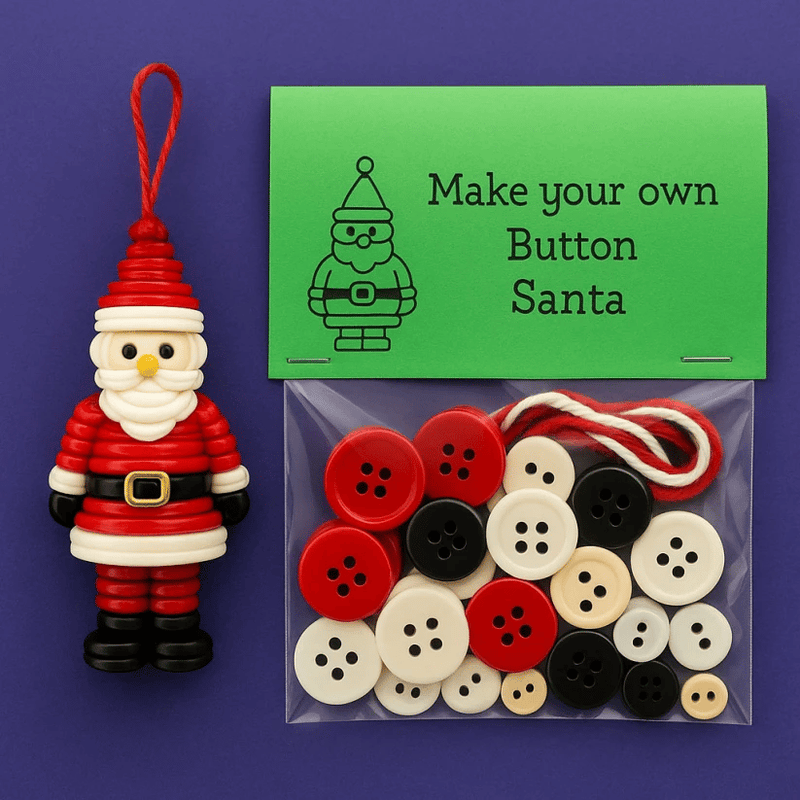 ButtonJoy – Erschaffen Sie Ihr eigenes DIY-Weihnachtswunder mit Knöpfen