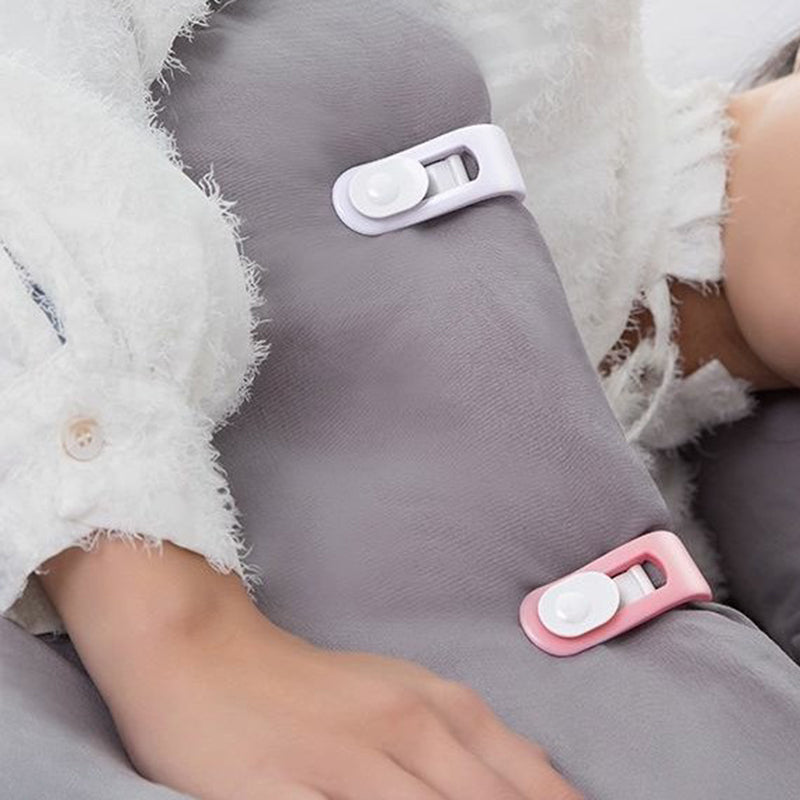 6+6 GRATIS | EasySleep™ - Rutschfeste Steppdeckenklammern [Letzter Tag Rabatt]