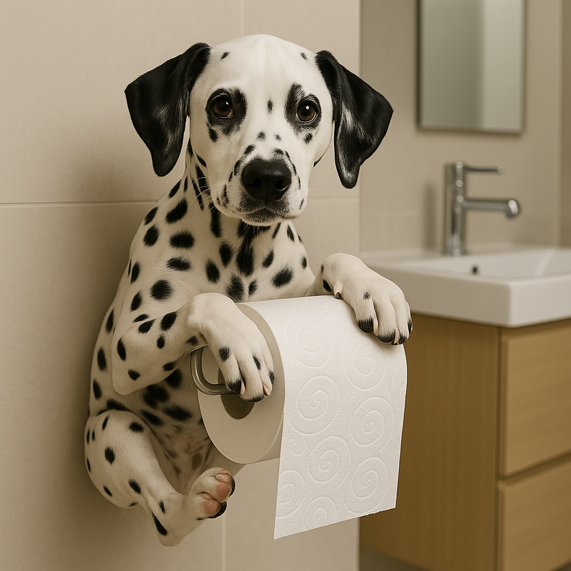 PawRoll – Der tierisch charmante Klopapierhalter!