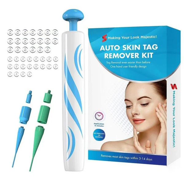 DermaClear Hauttags Entferner | Schmerzfreie Anwendung | Kompakt & Hygienisch | Für Männer & Frauen