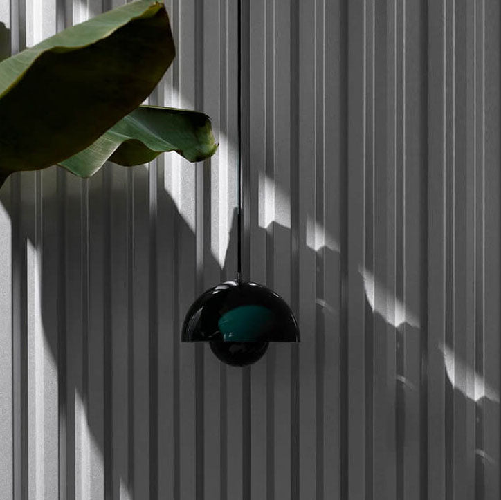 Pendelleuchte Skandilux | Halbkuppel-Design | Verstellbar | Metall Bunt