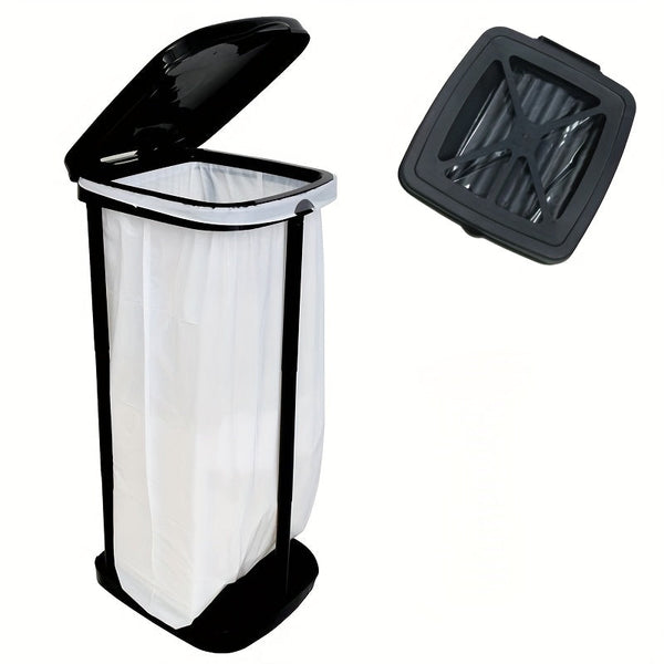 Müllsackhalter Flexbin 3-in-1 | Höhenverstellbar (27–70 cm) | Faltbar & Leicht | Für Küche, Camping & Outdoor
