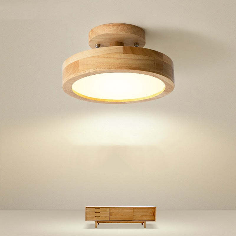 LED Deckenlampe Aurora | Modernes Design aus Holz & Acryl | Energiesparend | Verschiedene Farben
