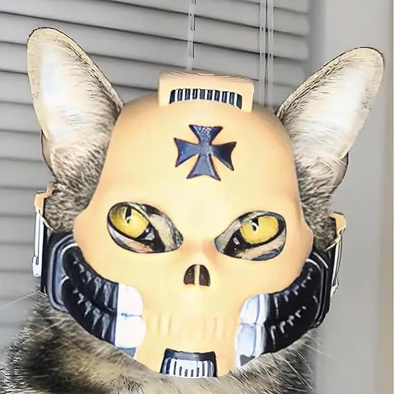 CyberCat Helm – Verwandle deine Katze in eine Sci-Fi-Legende!