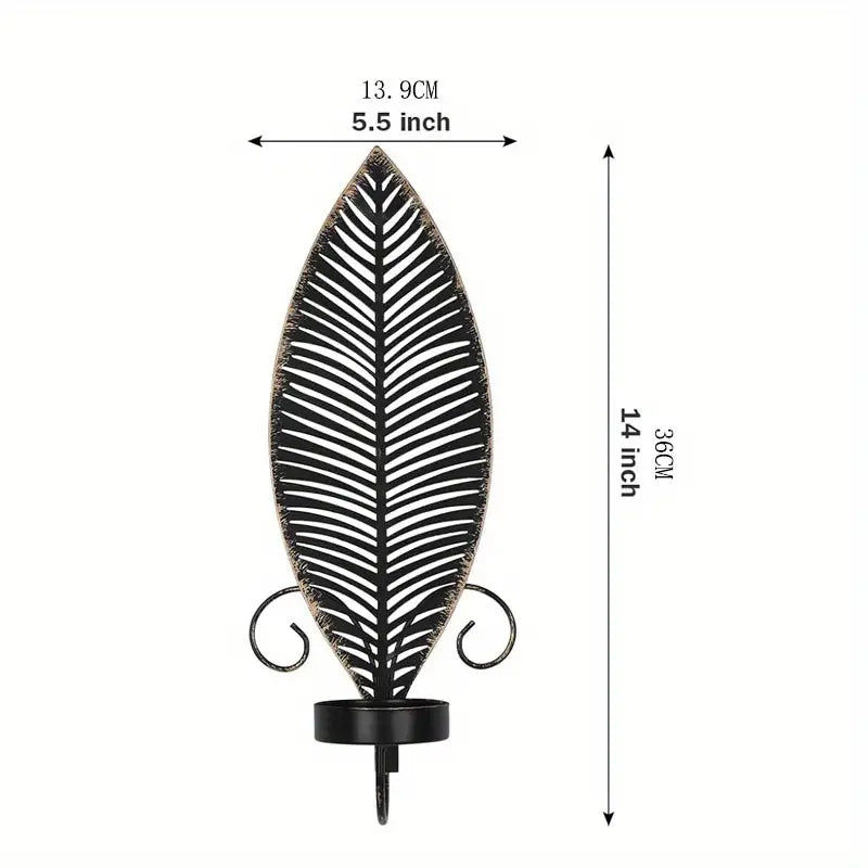 FoliGlow – Set aus windlichtförmigen Kerzenhaltern im Blätter-Design!