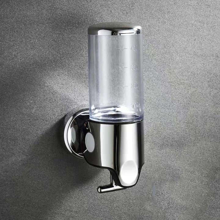 Seifenspender Set LuxoPure | Edelstahl Design | 3er Set Wandmontage | Modern & Platzsparend