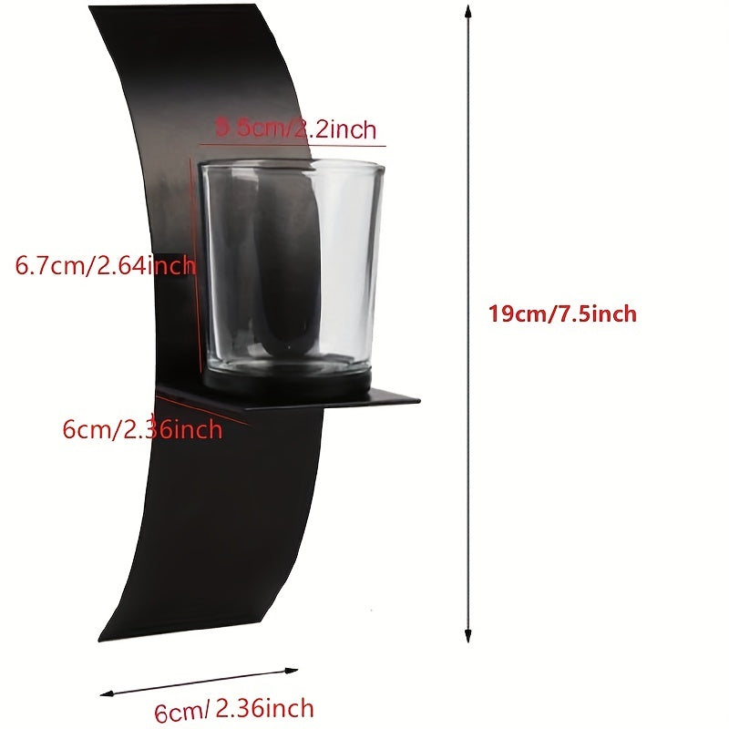 LumiScent – 2er-Set Wandkerzenhalter!