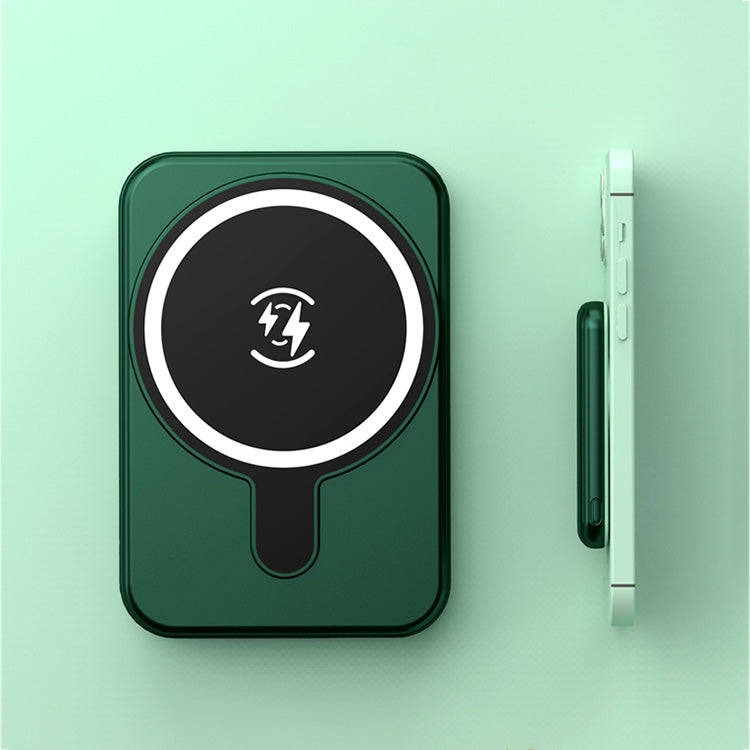 Magnera Magnetische Powerbank 5000 mAh | Kompatibel mit iPhones | USB-Ausgang 5 V/2,1 A | Kompakt & Stylisch