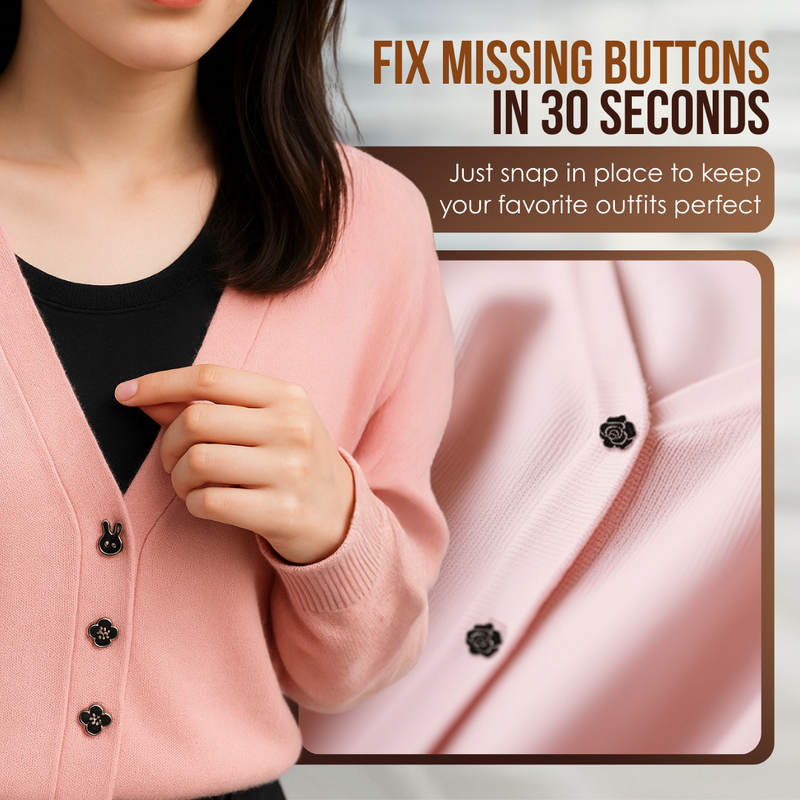 10+10 GRATIS | SnapGlam – Der kleine Knopf für Ihr makelloses Outfit