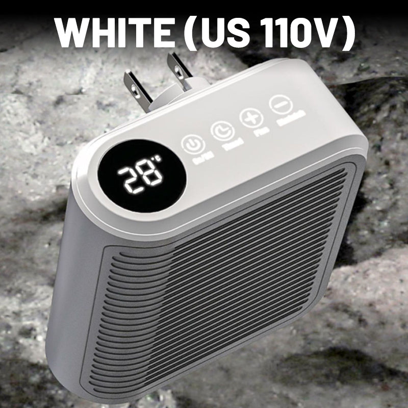 HeatWave – platzsparender Wandheizer mit Thermostat und Timer