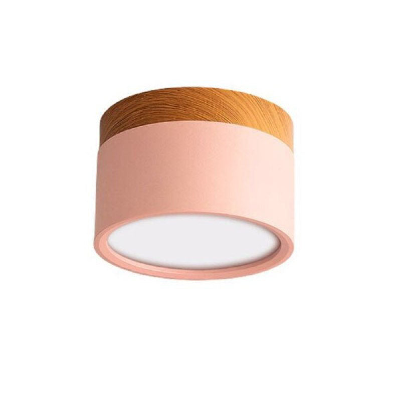 LED Deckenleuchte AuroLuce | Modernes Morandi-Design | Höhenverstellbar | Metall & Acryl
