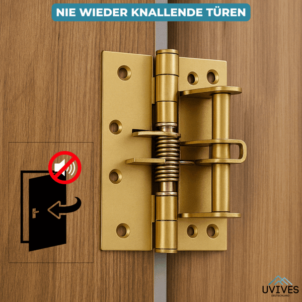 1+1 GRATIS | HingeGuard – Tür schließt sanft & sicher automatisch