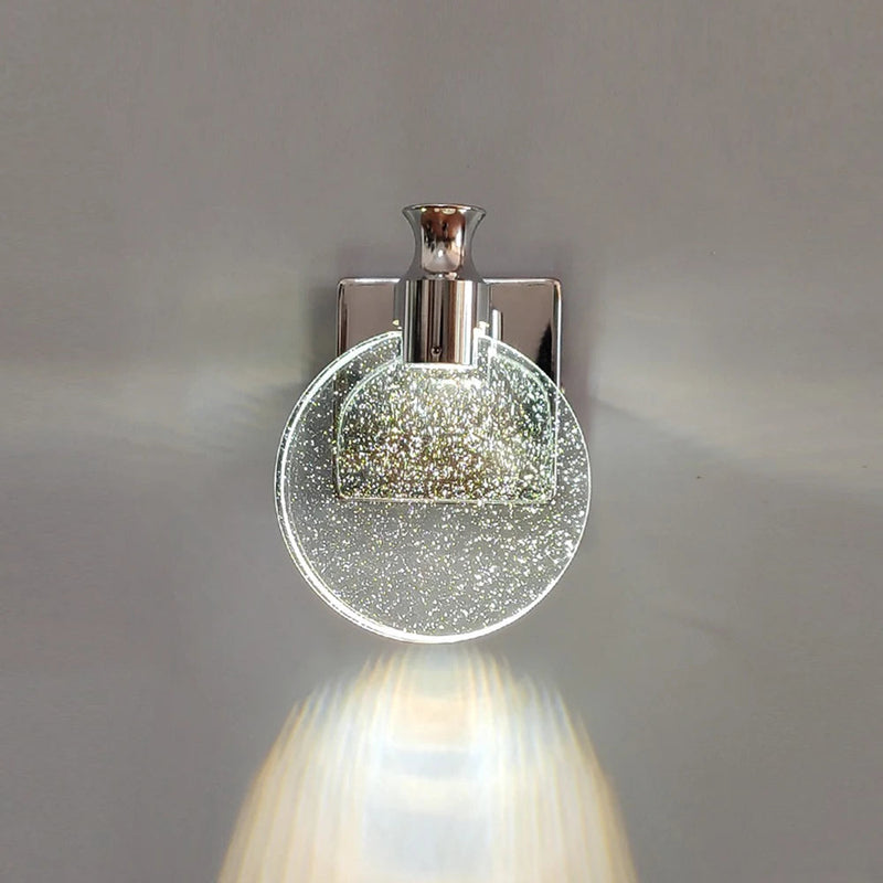 LED Wandleuchte CircuLux | Rundes Design | Sanftes Licht | 13–16 cm Ø