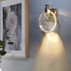 LED Wandleuchte CircuLux | Rundes Design | Sanftes Licht | 13–16 cm Ø