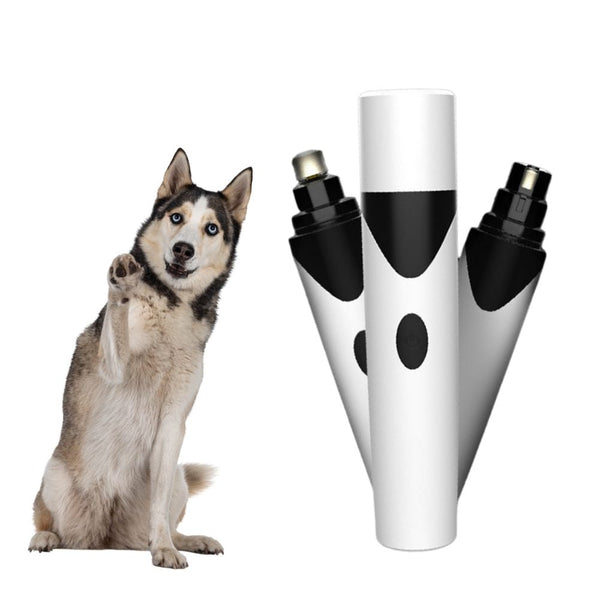 ClawEase Tiernagelschleifer Leise & Präzise | Diamant-Schleifkopf | Für Hunde & Katzen jeder Größe