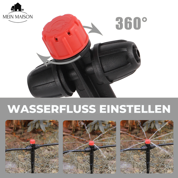 AquaDrip – Tropfbewässerung leicht gemacht (100er set)