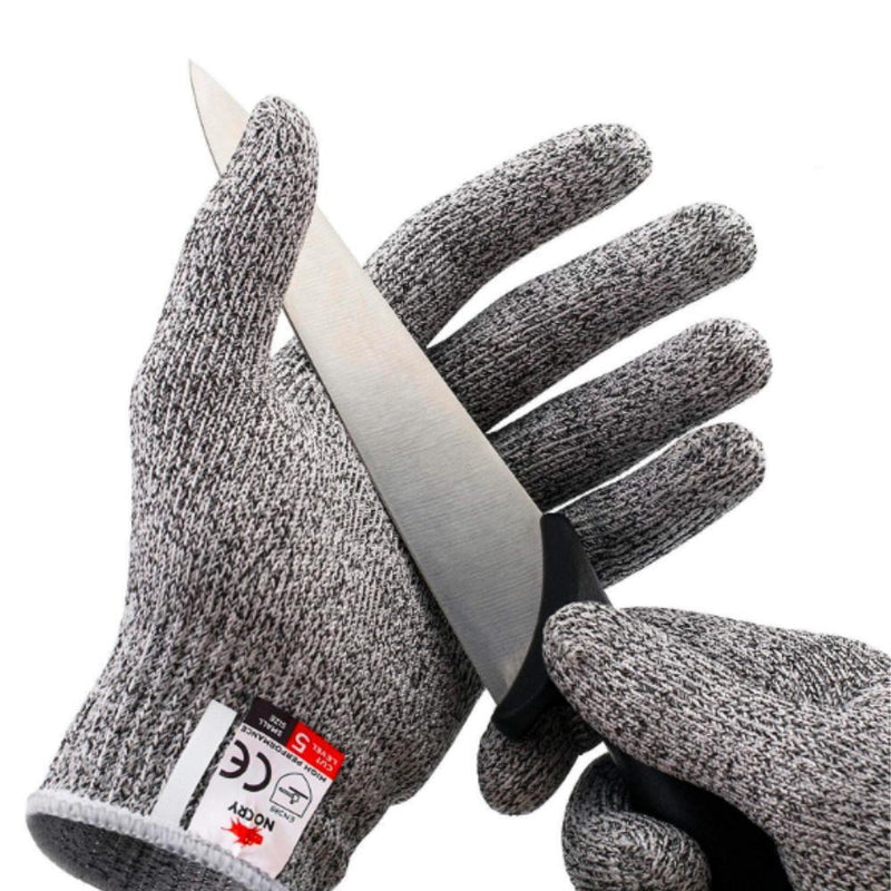 Manulo SafeGrip Schnittfeste Handschuhe | EN388 Level 5 | Rutschfest & Waschbar | Für Küche, Garten & Werkstatt