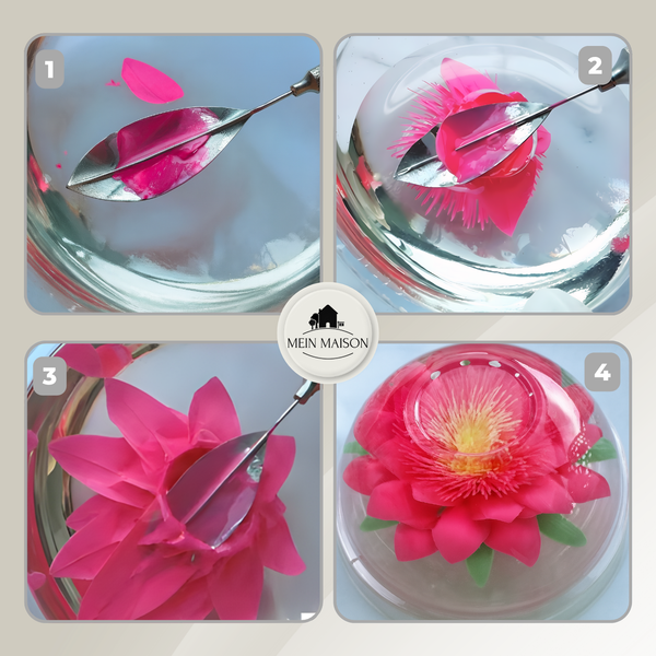 SweetBloom – Erstelle wunderschöne Gelatineblumen-Kreationen!