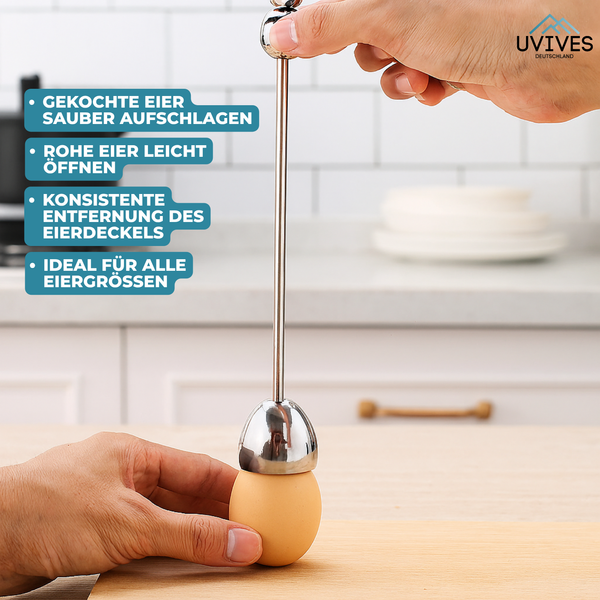 1+1 GRATIS | EggCrack Pro – Perfekte Eieröffnung in einem Zug