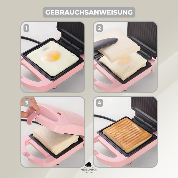 ToastinaGo – Klein, Schnell & Frühstücksbereit!