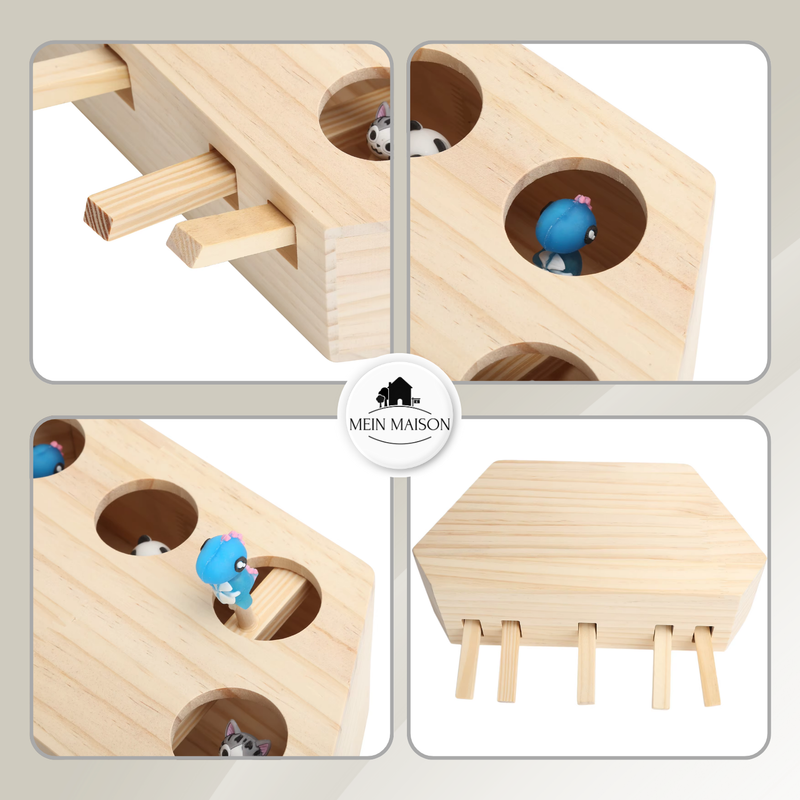 PawFun Holz – Unbegrenzter Spielspaß für zufriedene Katzen