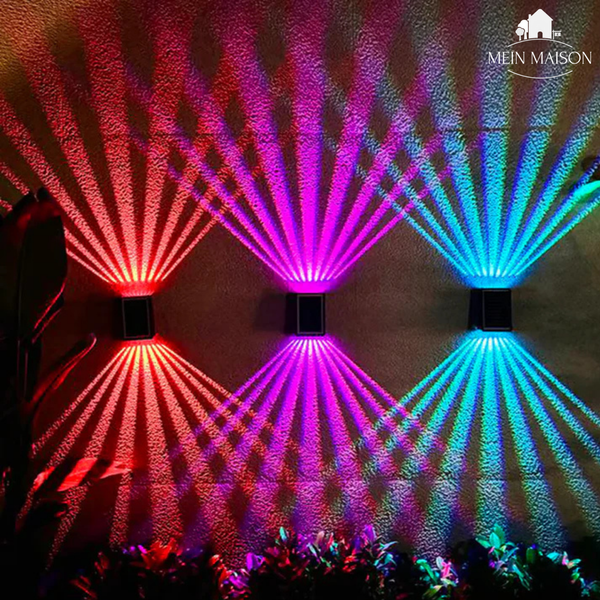 LumiWand Solar – Elegantes Lichtspiel ohne Stromkosten