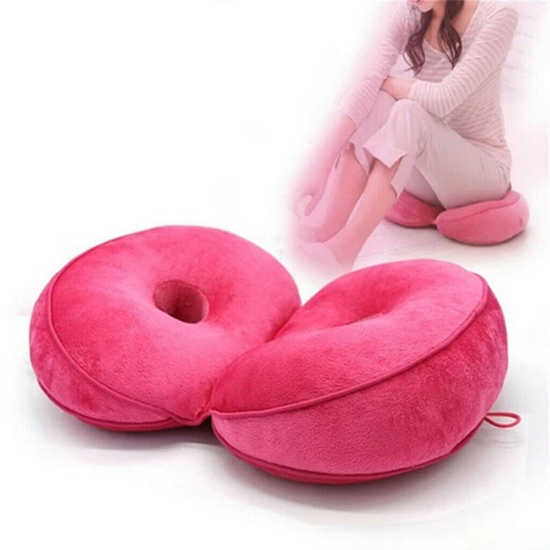 OrthoSitz Kissen | Ergonomisch & Druckentlastend | Memory Foam | Abnehmbarer Bezug
