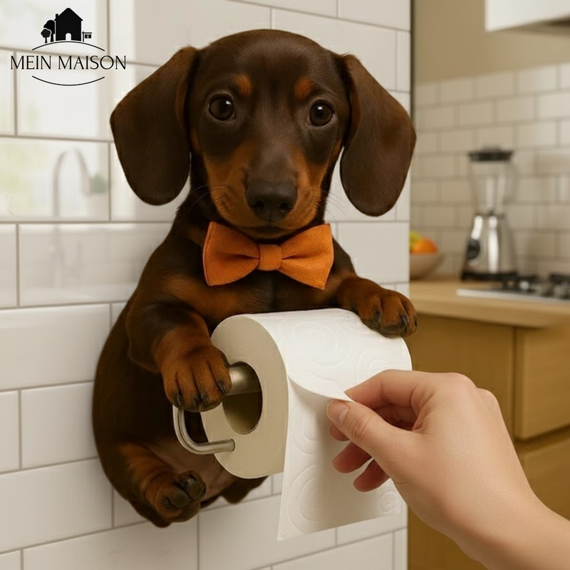 PawRoll – Der tierisch charmante Klopapierhalter!