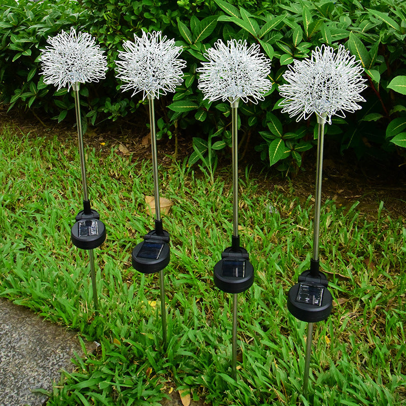 DandeLight - Wasserdichte Solar-Gartenleuchte im Pusteblumen-Design