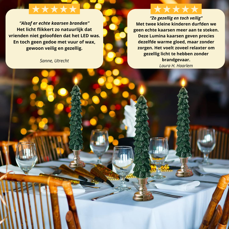 2+2 GRATIS | LumiCandles – Ideale Harmonie von Wärme, Licht und Komfort!