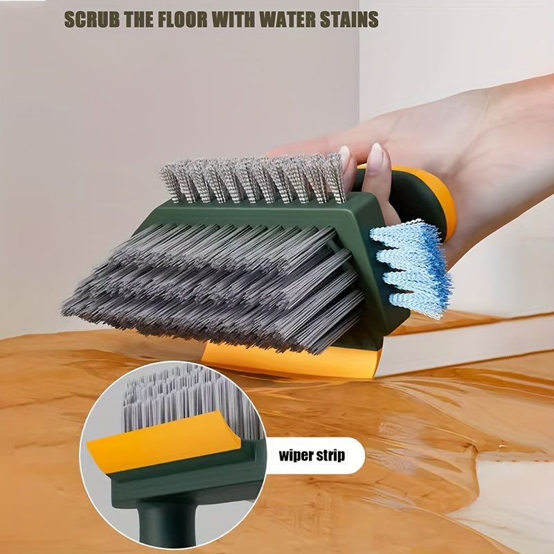 Scrubello Fugen- & Bodenbürste 2-in-1 | Ergonomisch & Robust | Für Küche, Bad & Wohnräume