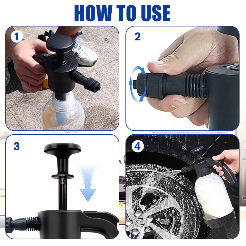 FoamJet Pro – Mühelose, kraftvolle Reinigung