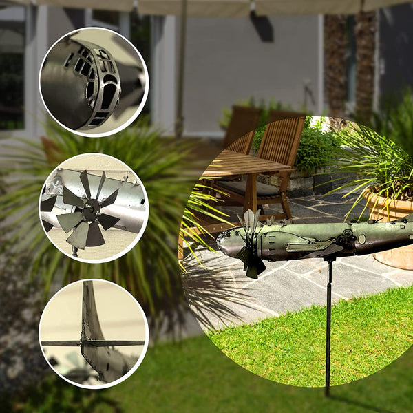 SkySpin – Die Gartenflugzeug-Windturbine!