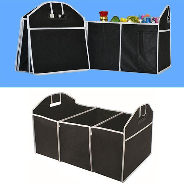 Carvexa Auto-Kofferraum-Organizer | Faltbar & Stabil | 600D Oxford-Gewebe | Für SUV, PKW & LKW