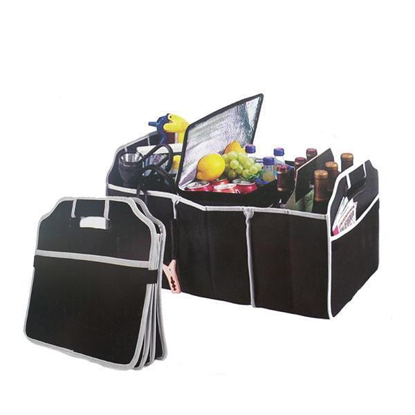 Carvexa Auto-Kofferraum-Organizer | Faltbar & Stabil | 600D Oxford-Gewebe | Für SUV, PKW & LKW